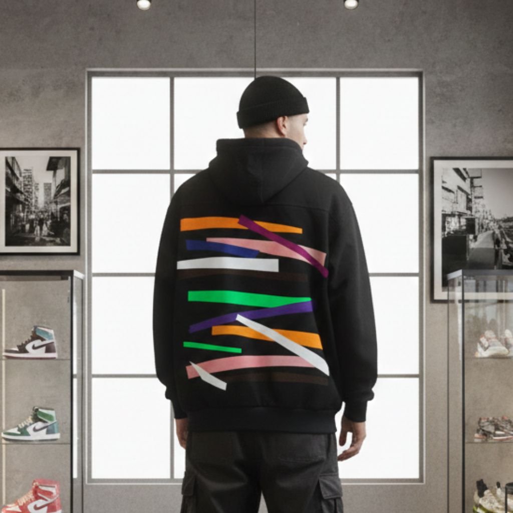 HOODED REWORK — Veste unisexe à capuche custom (Pièce unique)