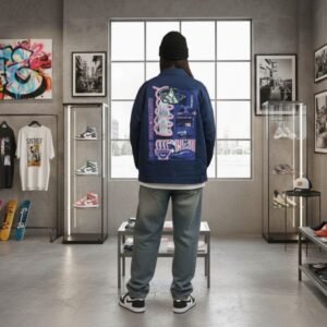 GDF SUEZ VINTAGE — Veste workwear unisexe custom (Pièce unique)